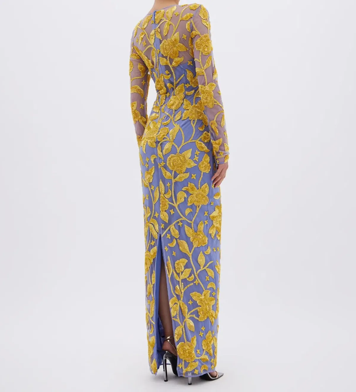 Rachel Gilbert Arya Gown Ice Size AU 10 - Image 2