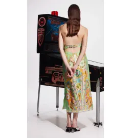 Alemais Pinball Bodice Dress Print Size AU 8 for rent on The Volte - image 3