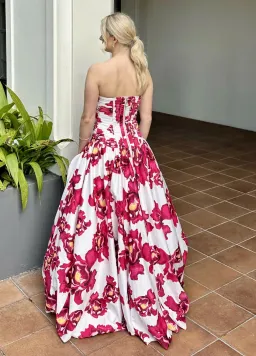 Aje Behold Maxi Dress Blooming Blooms Size 10 for rent on The Volte - image 3