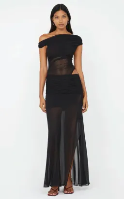 Bec & Bridge Zeila Asym Dress Black Size 16 for rent on The Volte - image 3