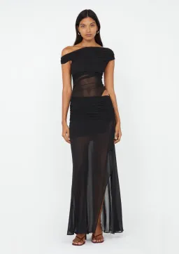Bec & Bridge Zeila Asym Dress Black Size 16 for rent on The Volte - image 1