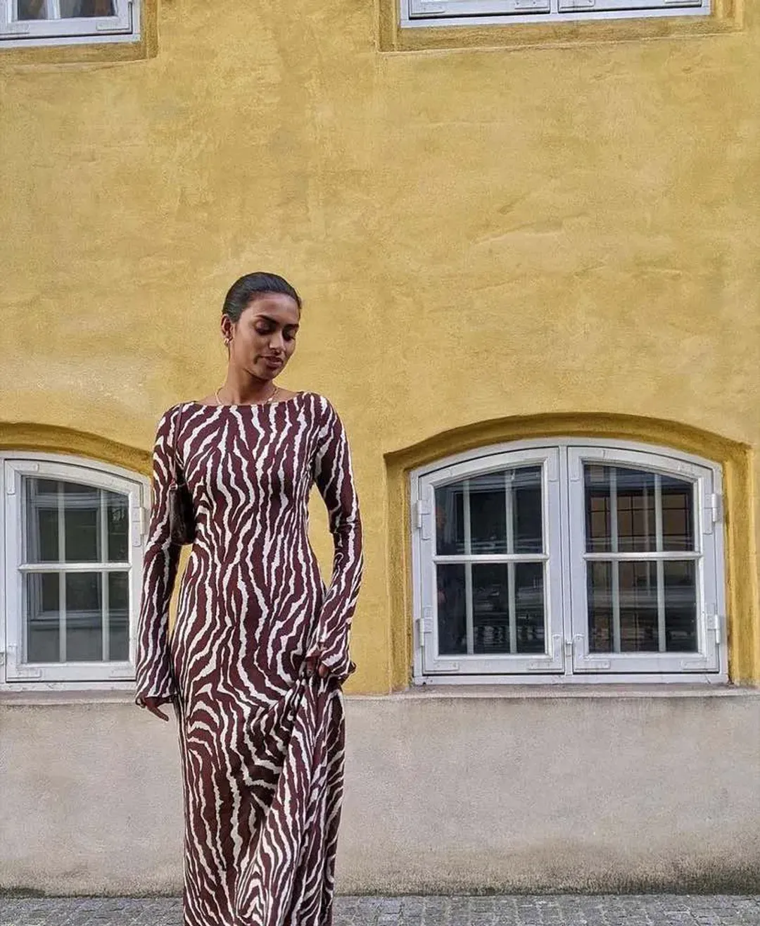 Realisation Par The Gia Maxi Dress Animal Print Size 10 for rent on The Volte - main image
