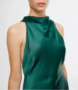 Acler Cadell Cadell Midi Dress Emerald Size 6 for rent on The Volte - image 2