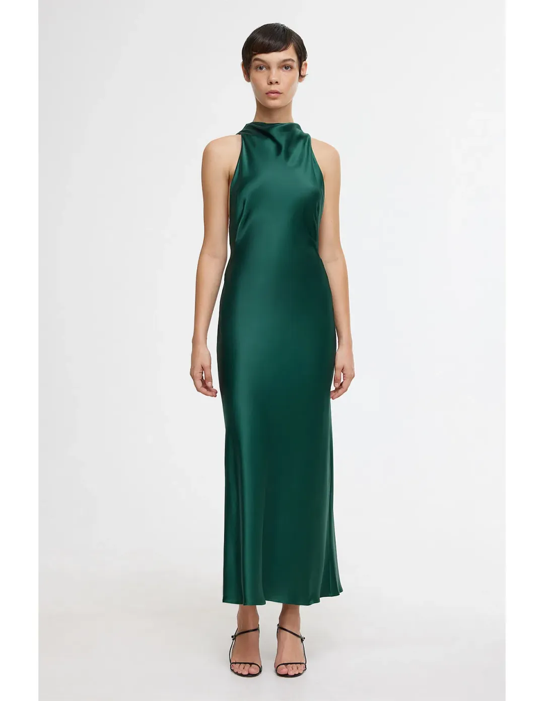 Acler Cadell Cadell Midi Dress Emerald Size 6 for rent on The Volte - main image
