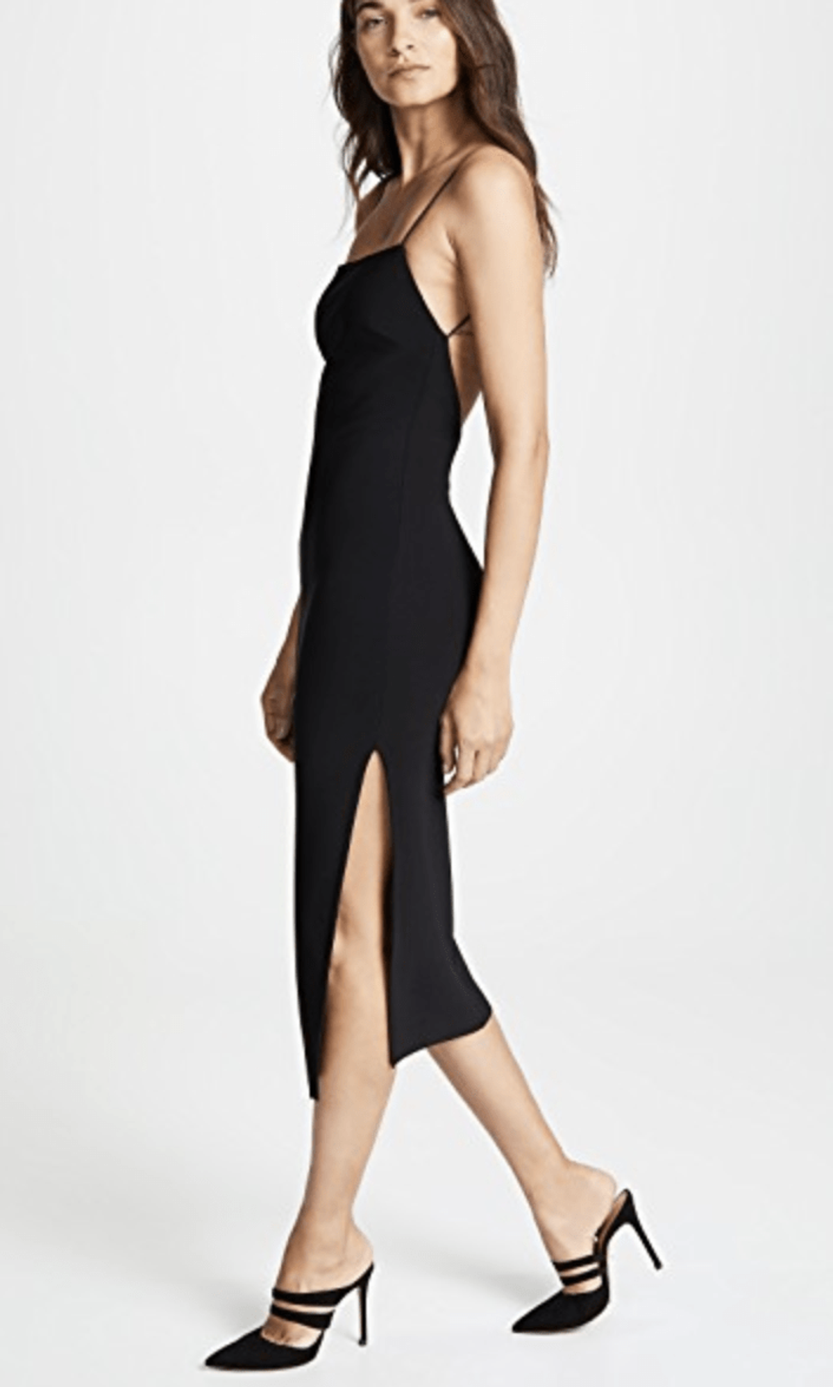 Bec and Bridge Lila Midi Black Dress Size 12 - Image 4