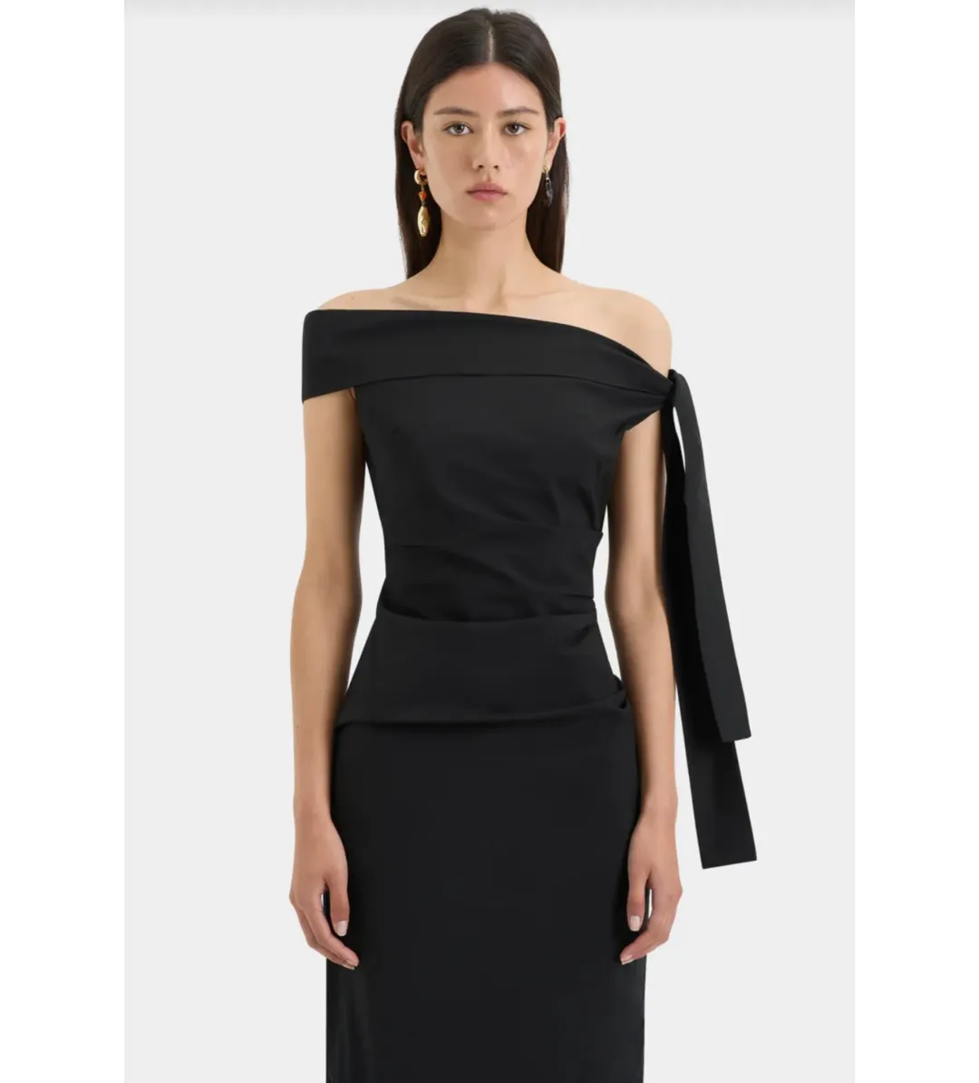 Sir the Label The Dahlia Gown in Black Size 2 /Au 10 for rent on The Volte - main image