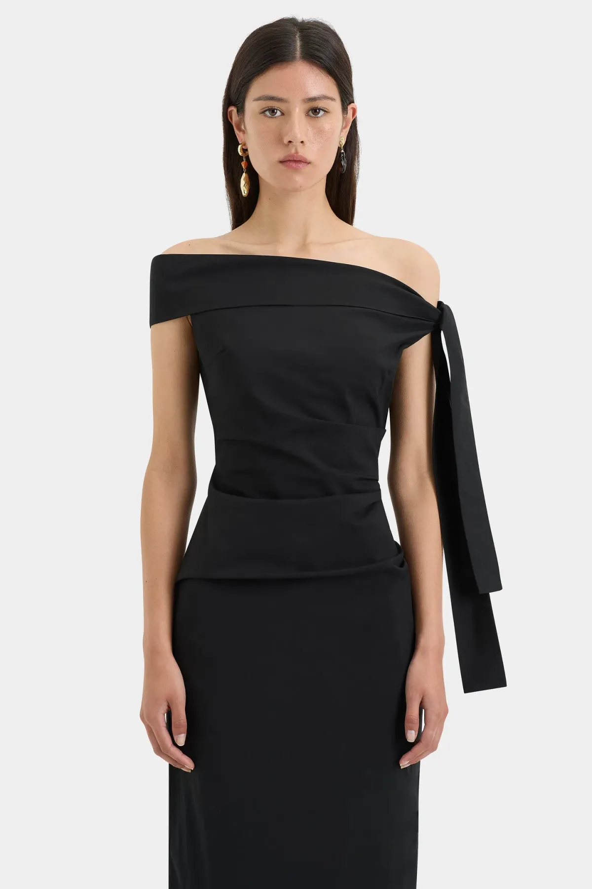 Sir The Label Dahlia Gown Black Size 6 - Image 2