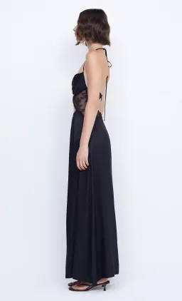 Bec and Bridge Santal Halter Maxi Dress Black Size 6 for rent on The Volte - image 2