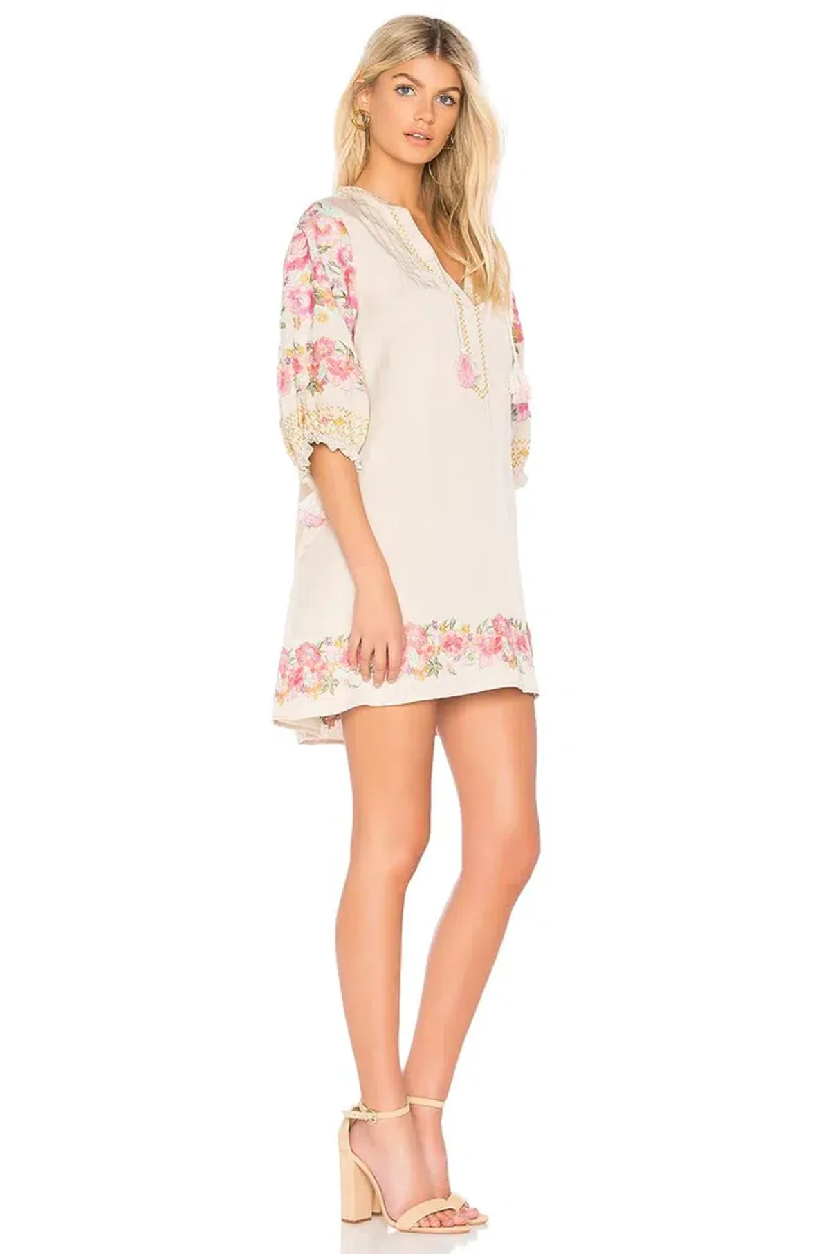 Spell and the Gypsy Cleo Tunic Mini Dress Print Size 8 - Image 2