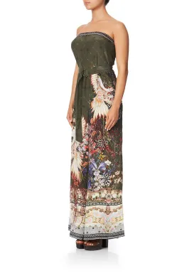 Camilla Watchful Wings Strapless Jumpsuit with D Ring Belt Size XS / AU 8 for rent on The Volte - image 4