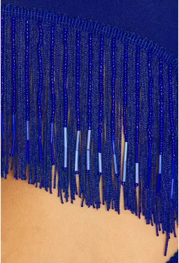 Galvan Beaded Nova Dress in Ocean Size S / AU 8 for rent on The Volte - image 4