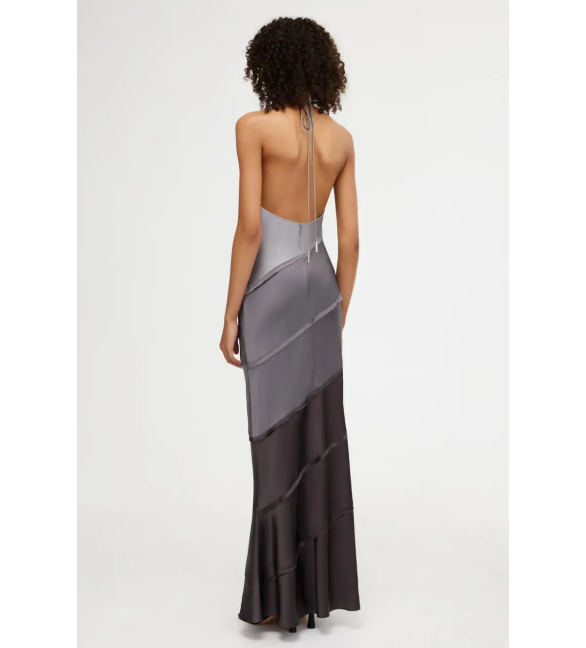Significant Other Murphy Maxi Dress Greyscale Size 8 - Image 3
