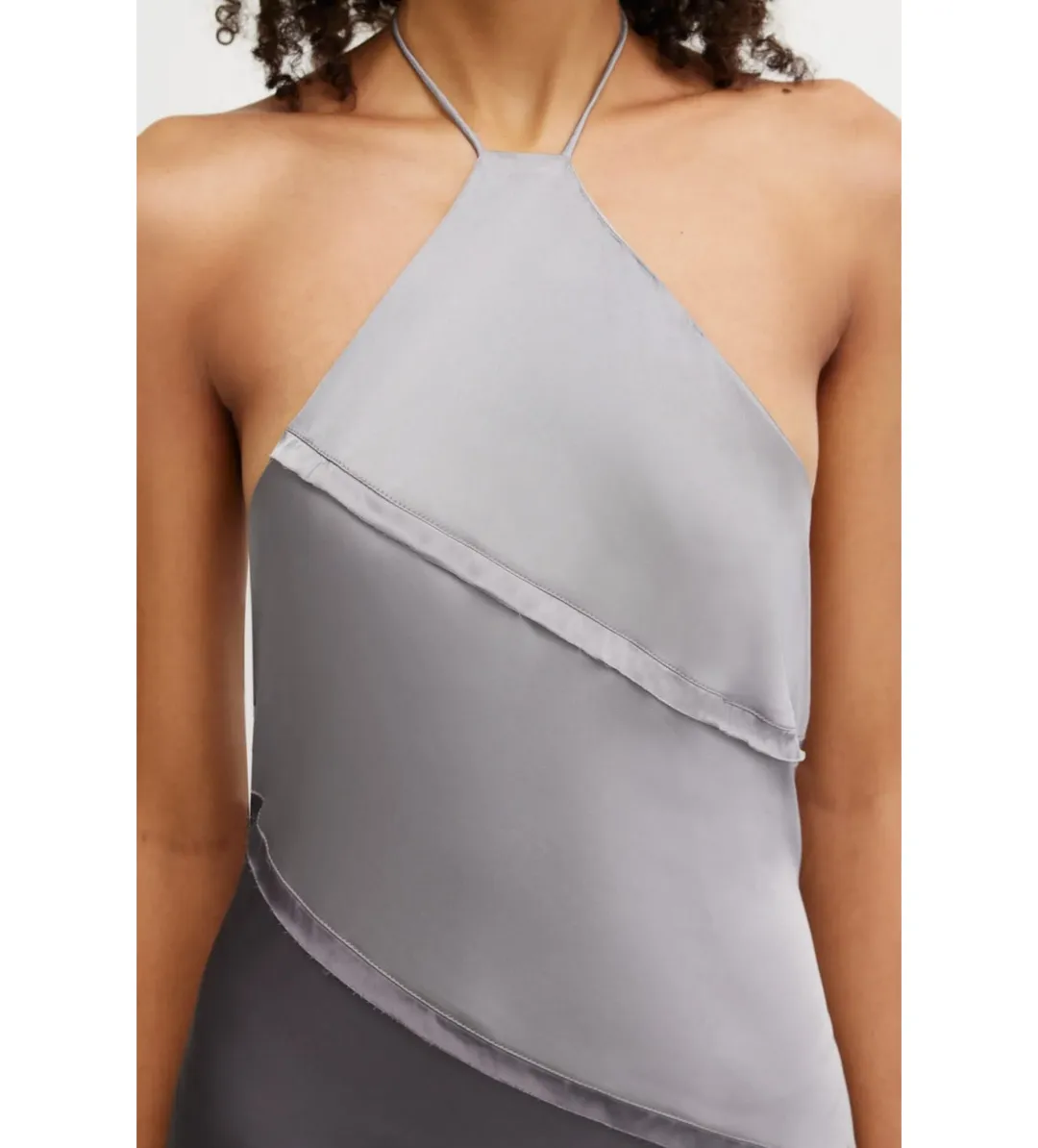 Significant Other Murphy Maxi Dress Greyscale Size 8 for rent on The Volte - main image