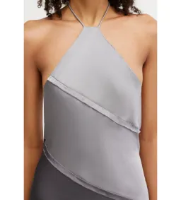 Significant Other Murphy Maxi Dress Greyscale Size 8 for rent on The Volte - image 2