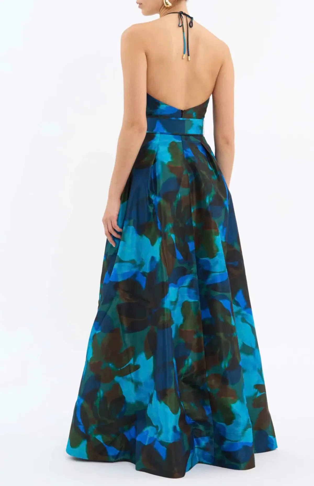 Rebecca Vallance Night Shade Gown Print Size 4 - Image 3