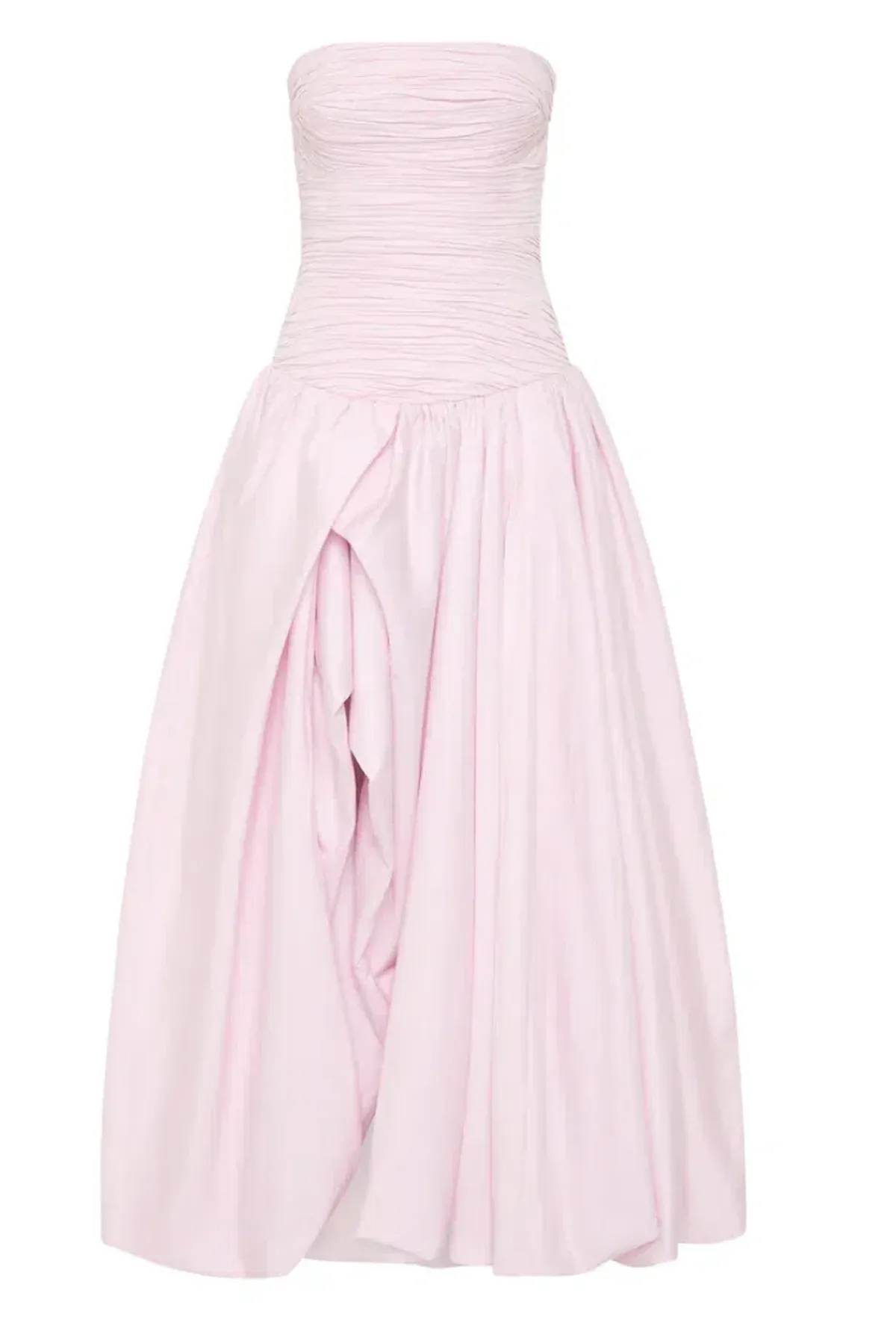 Aje Violette Bubble Hem Maxi Dress Pastel Pink Size 6 - Image 5