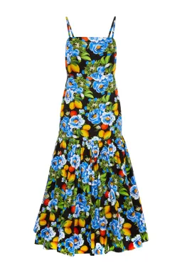 Borgo De Nor Cordelia Printed Maxi Dress Floral Size 8 for rent on The Volte - image 5