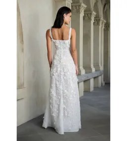 Eliya the Label Jacinda Gown White Size S/Au 8 for rent on The Volte - image 2