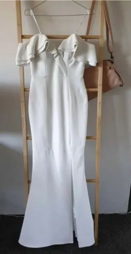 Sheike Allure Maxi Dress White Size AU 12 for rent on The Volte - image 4