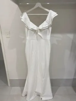 Sheike Allure Maxi Dress White Size AU 12 for rent on The Volte - image 3