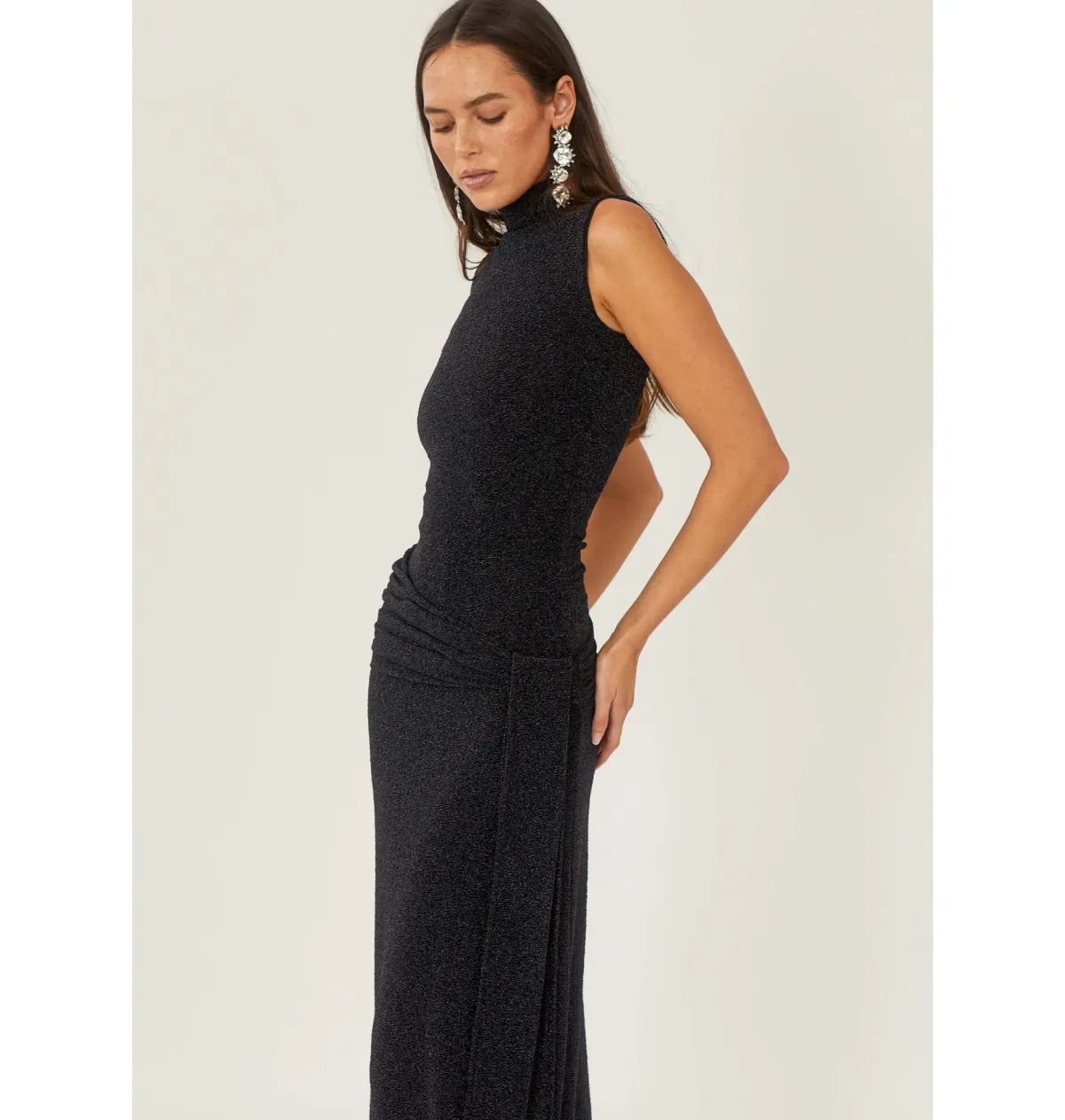 Arcina Ori Monica Dress Midnight Blue Size S / AU 8 - Image 3