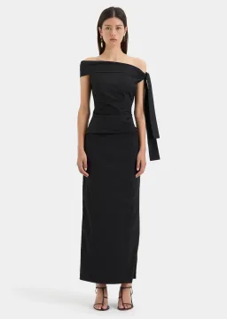 Sir The Label Dahlia Gown Black Size 3 / AU 12 for rent on The Volte - image 1