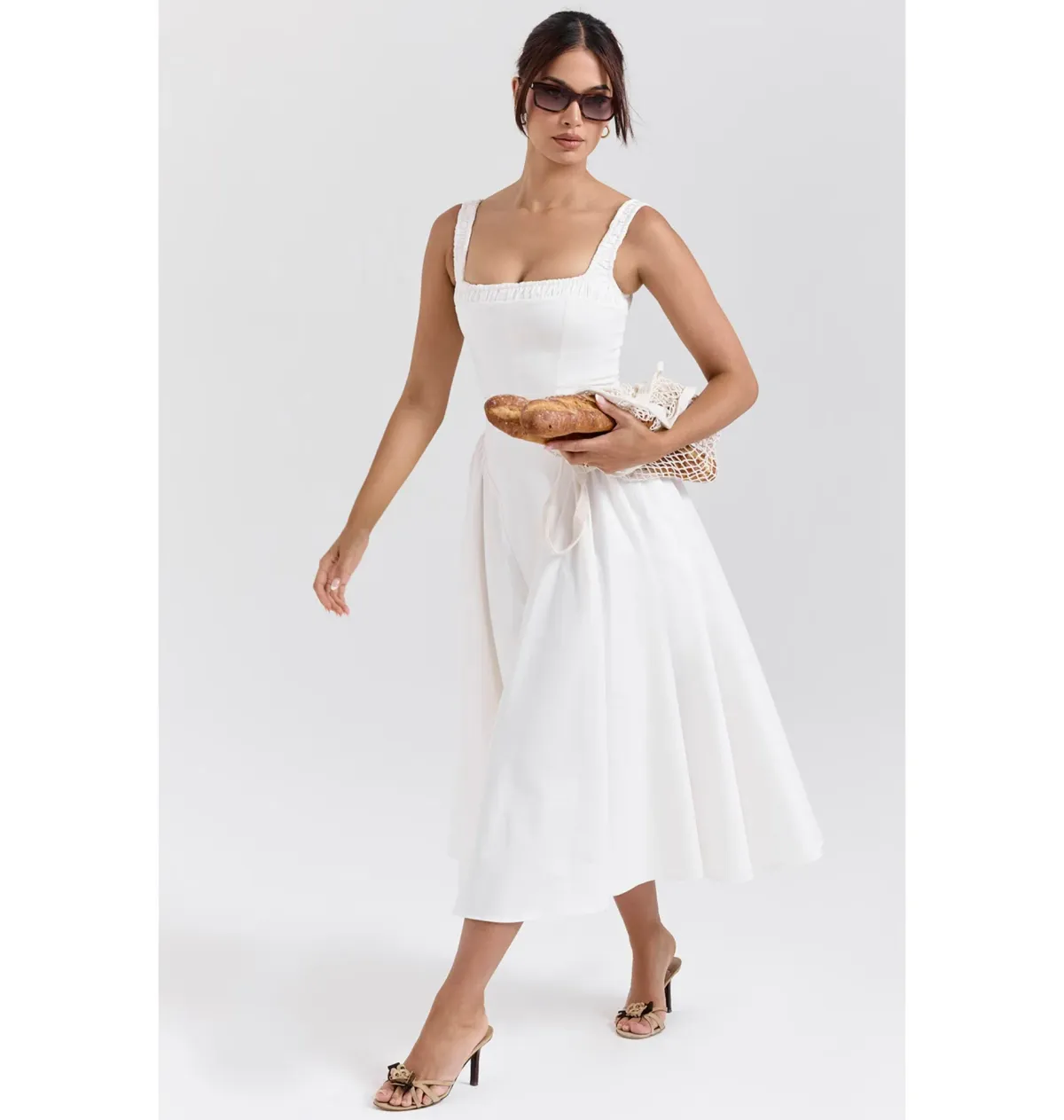 House of CB Dorothy Dress White Size Small / AU 8 - Image 2