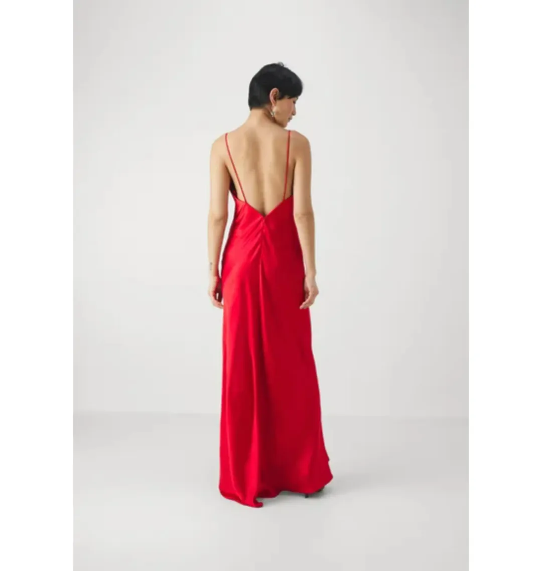 Rachel Gilbert Skyla Gown in Cherry Size AU 6 for rent on The Volte - main image