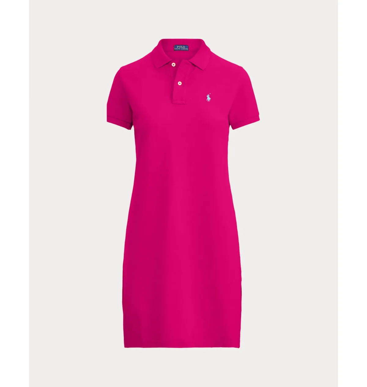 Polo Ralph Lauren Mesh Mini Dress Pink Size AU 8 - Image 4
