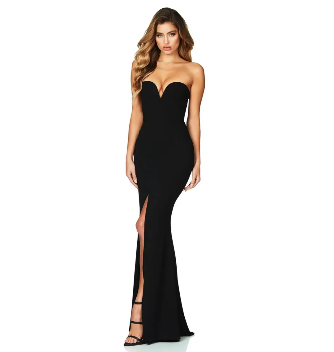 Love Nookie Honey Gown Black Size XS / AU 6 for rent on The Volte - main image