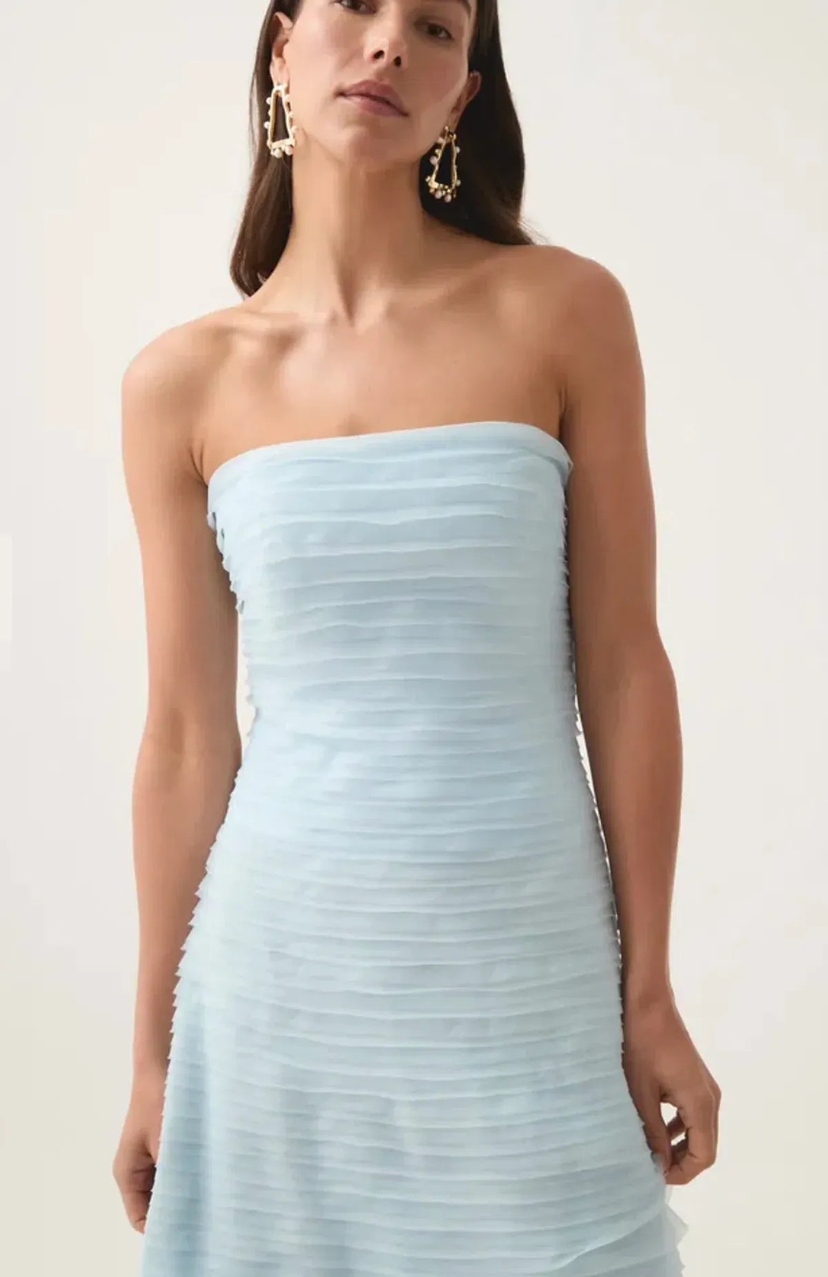 Aje Soundscape Maxi Dress Sea Breeze Size AU 8 - Image 3