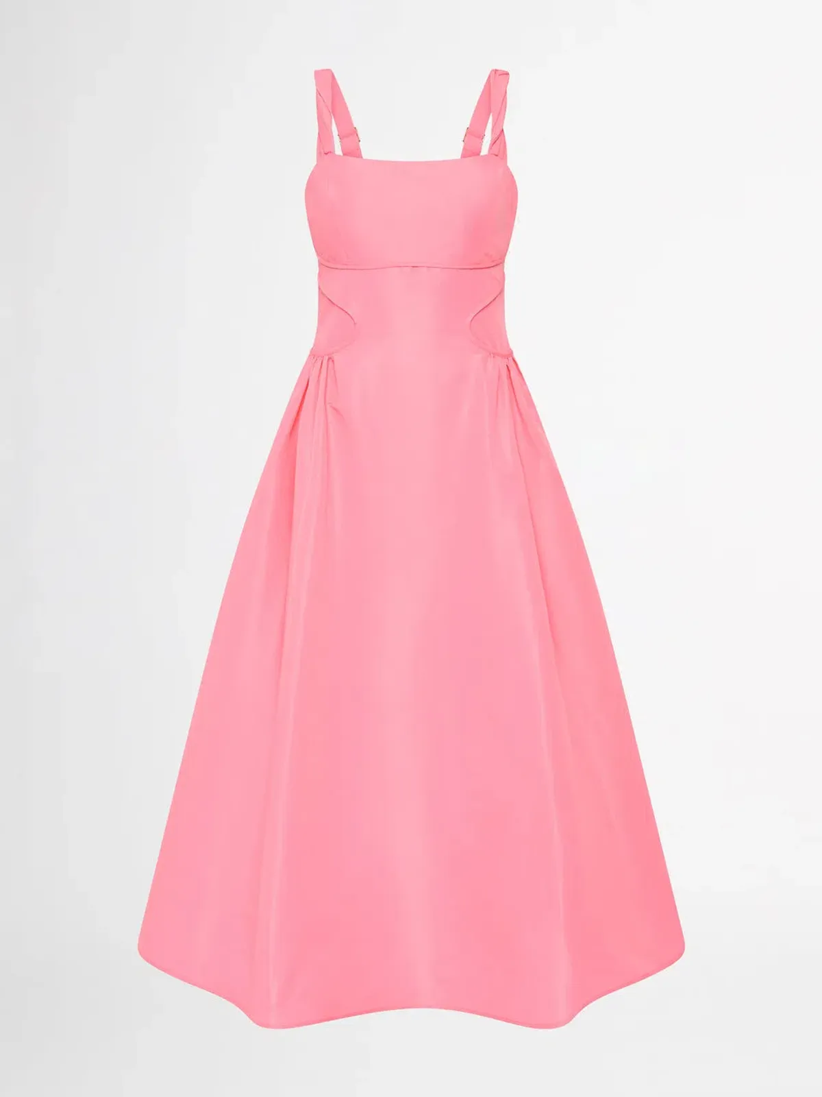 SHEIKE Jackie Midi A-Line Dress Pink Size 6 - Image 5