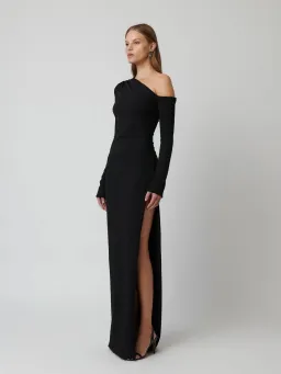 Effie Kats Cayley Gown in Black Size XS / AU 6 for rent on The Volte - image 4