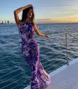 Rat and Boa Simonetta Dress Purple Size 8 /S for rent on The Volte - image 4