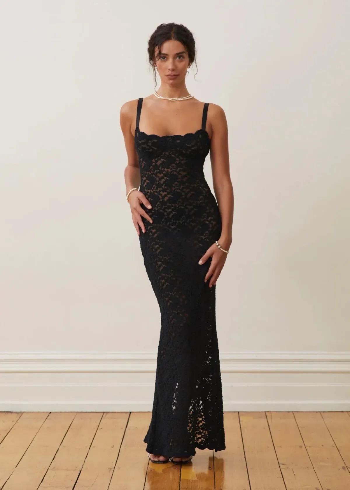 Arcina Ori Margot Dress In Black Size 10 Au for rent on The Volte - main image