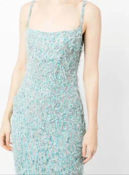 Rachel Gilbert Tilly Gown in Maxi Dress in Blue Size 1/ AU8 for rent on The Volte - image 3
