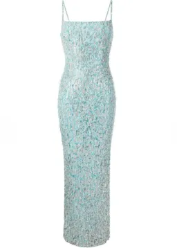Rachel Gilbert Tilly Gown in Maxi Dress in Blue Size 1/ AU8 for rent on The Volte - image 6