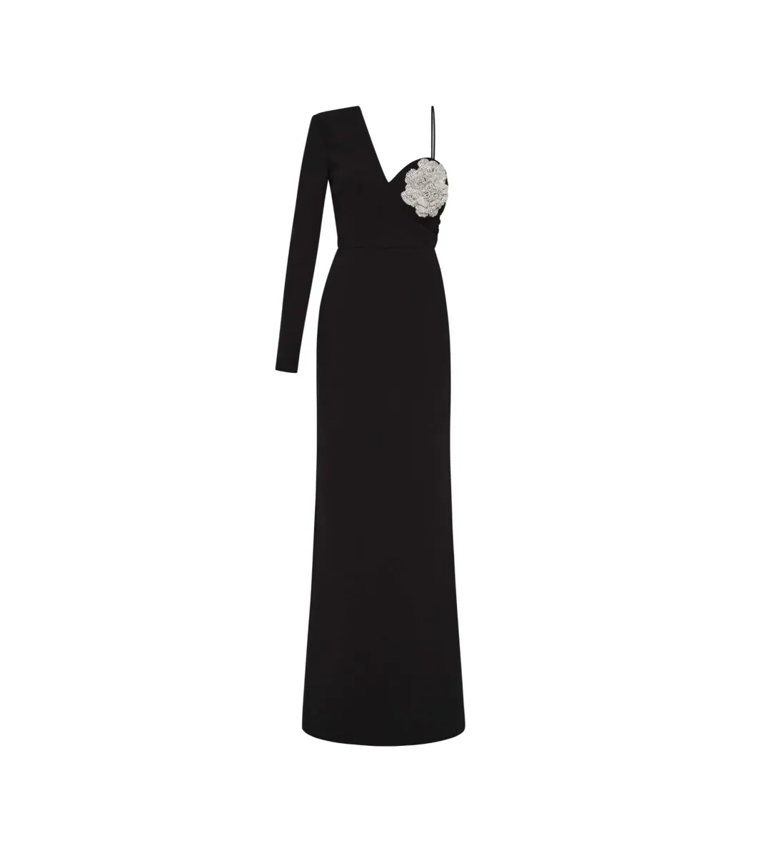 Rebecca Vallance Sachiel Gown Black Size 6 for rent on The Volte - main image