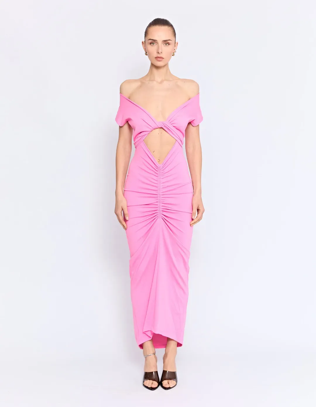 Pfeiffer x Girls with Gems Ramos Dress Pink Size S /Au 8 for rent on The Volte - main image