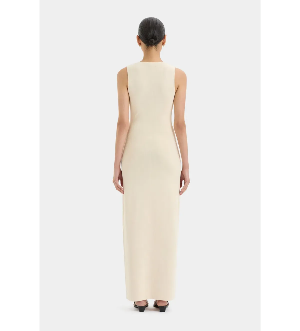 Sir the Label Kinetic Beaded Maxi Dress Ecru Size 1/Au 8 - Image 3