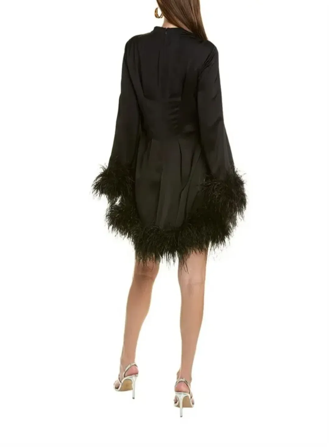 Rachel Gilbert Pietro Mini Dress Black Size 2 / AU 10 for rent on The Volte - main image