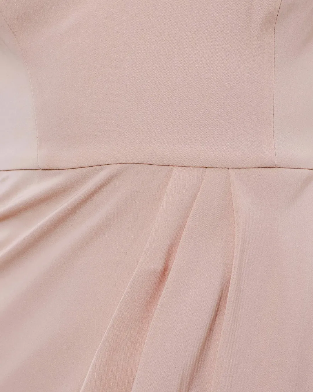 Shona Joy Core Cocktail Draped Midi Dress Ballet Pink Size 6 for rent on The Volte - main image