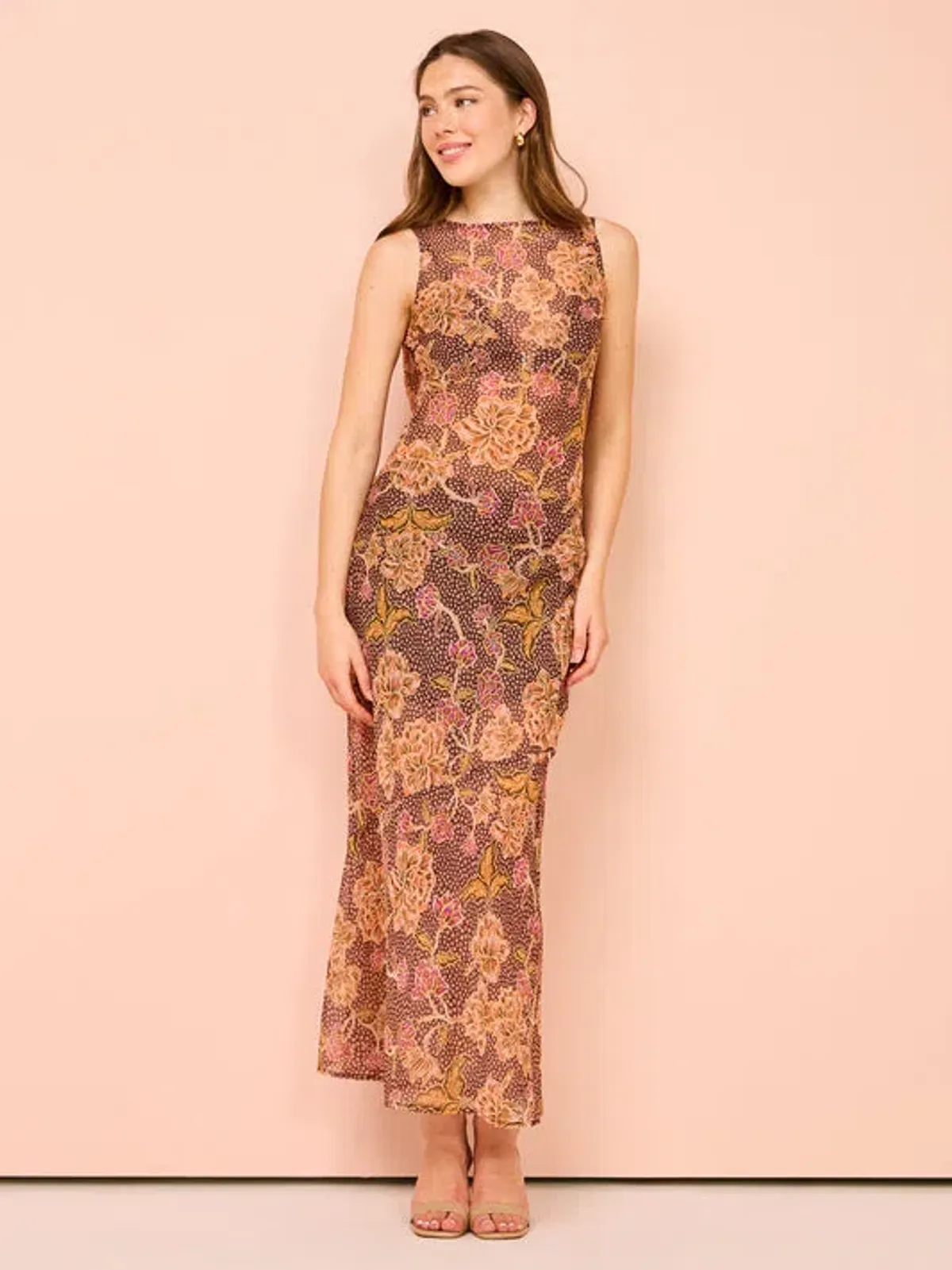 Hansen & Gretel Emmery Dress In Ruby Bohemia Size 6 - Image 1