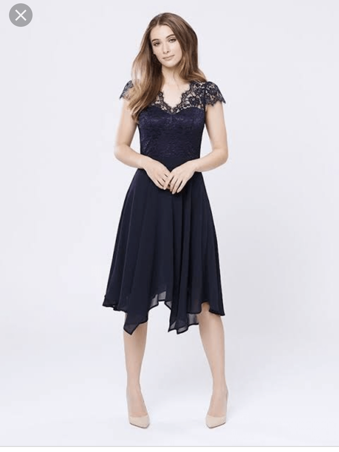 Casino royale navy dress size 10 for rent on The Volte - main image