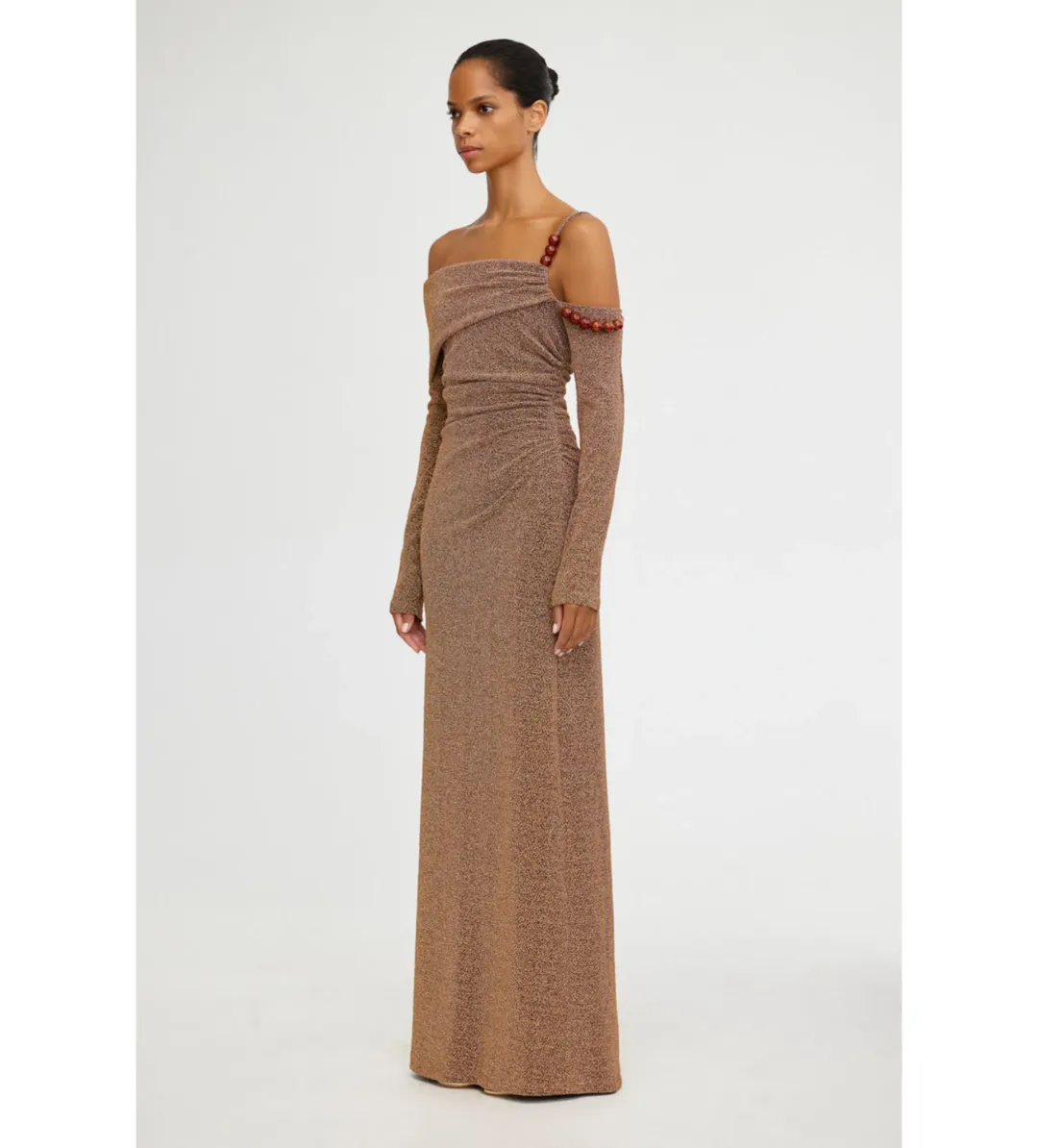 Significant Other Gia Gown Bronze Size 8 for rent on The Volte - main image