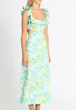 Zimmerman Floral Print MIDI for rent on The Volte - image 4