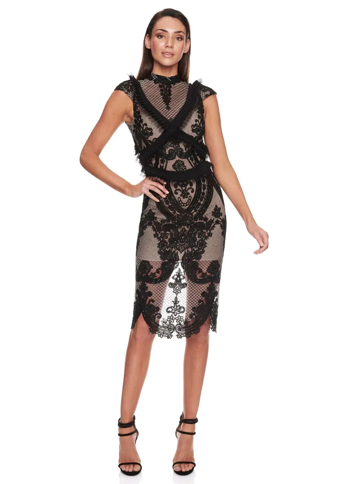Eliya The Label Dominique Dress Black Size XS - Image 1