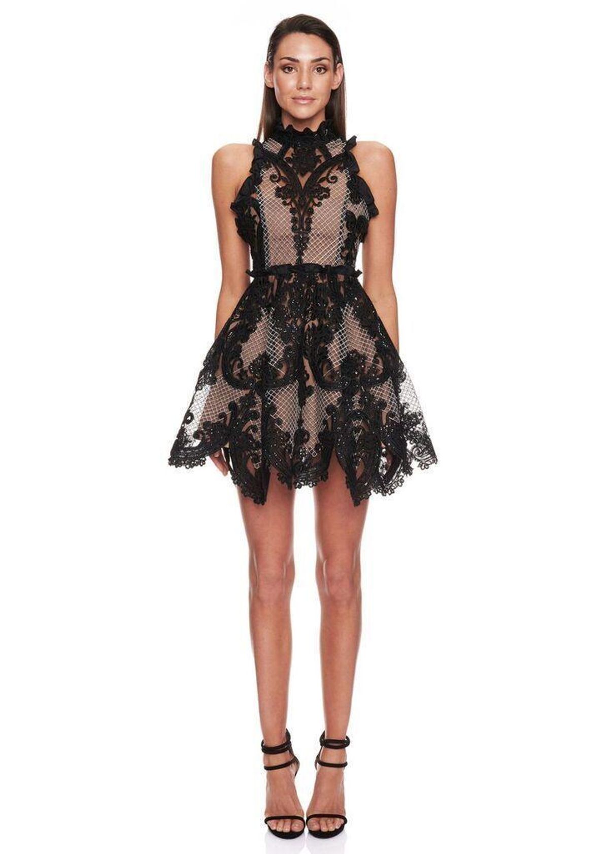 Loretta Dress - ELIYA THE LABEL Black Sz 8 - Image 1
