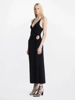 Dion Lee Rivet Pierced Dress Black Size 6 for rent on The Volte - image 2
