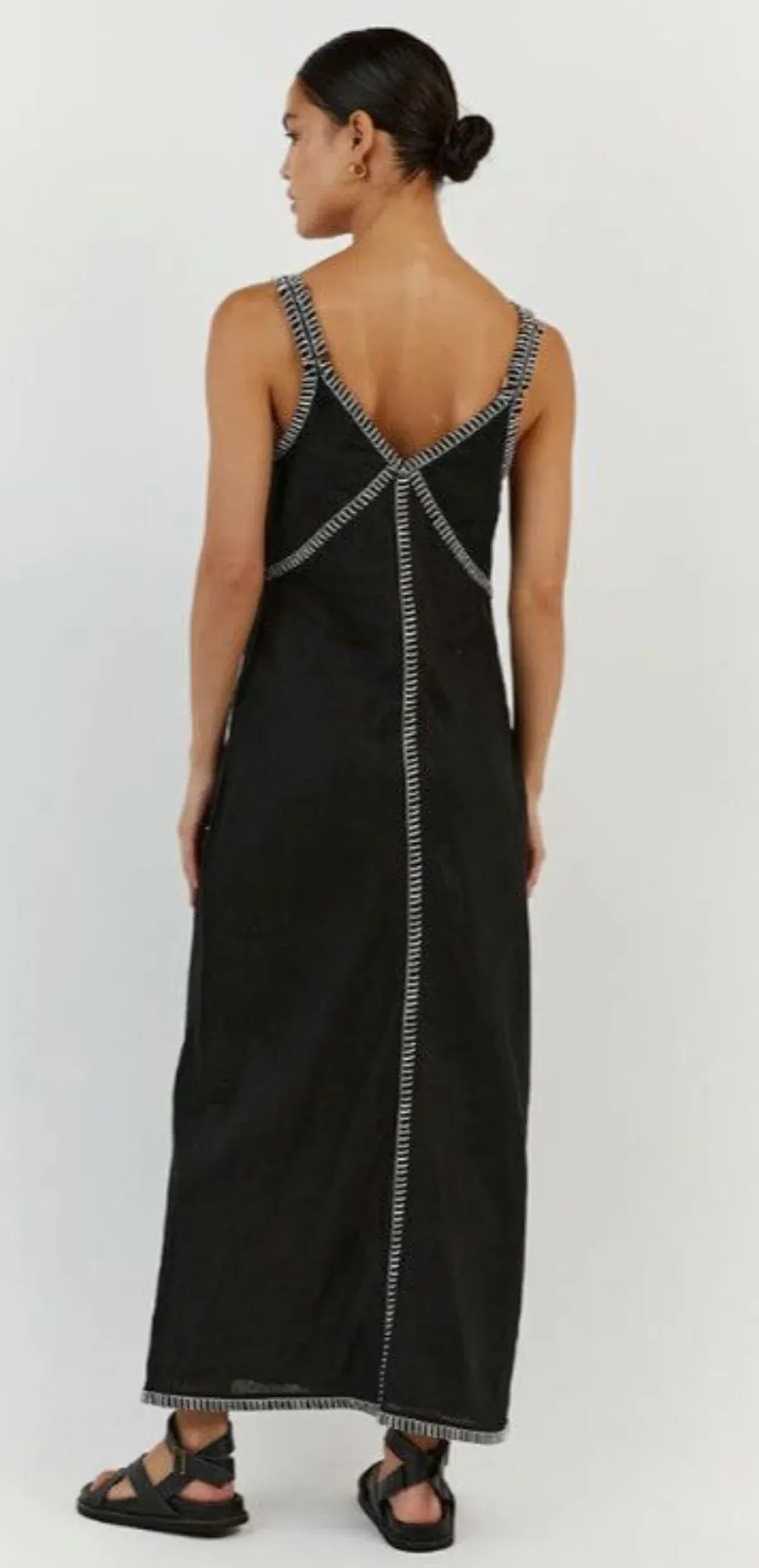 Dissh Bella Midi Dress Black Size 16 - Image 4
